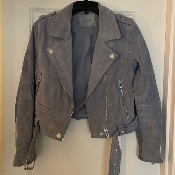 Blank NYC Suede Moto Jacket Size Small - Picture 2 of 4